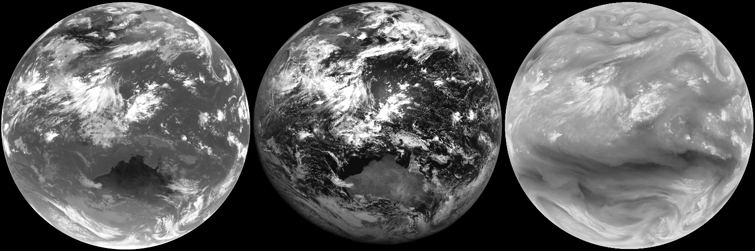 Receiving Images from Geostationary Weather Satellite GK-2A